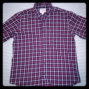 Mens Brushed Flannel Button Up